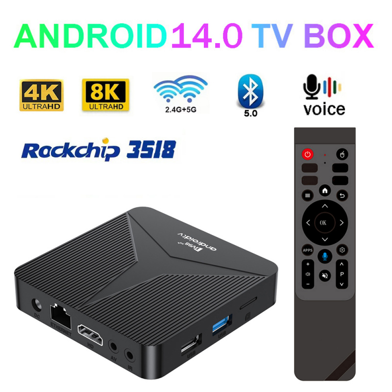 Radxa Rock 5B 16Gb - Boîtier TV Android 14 Ultra HD